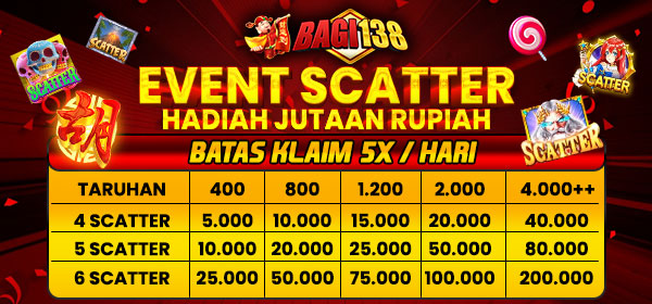 EVENT CLAIM SCATTER BAGI138 OFFICIAL